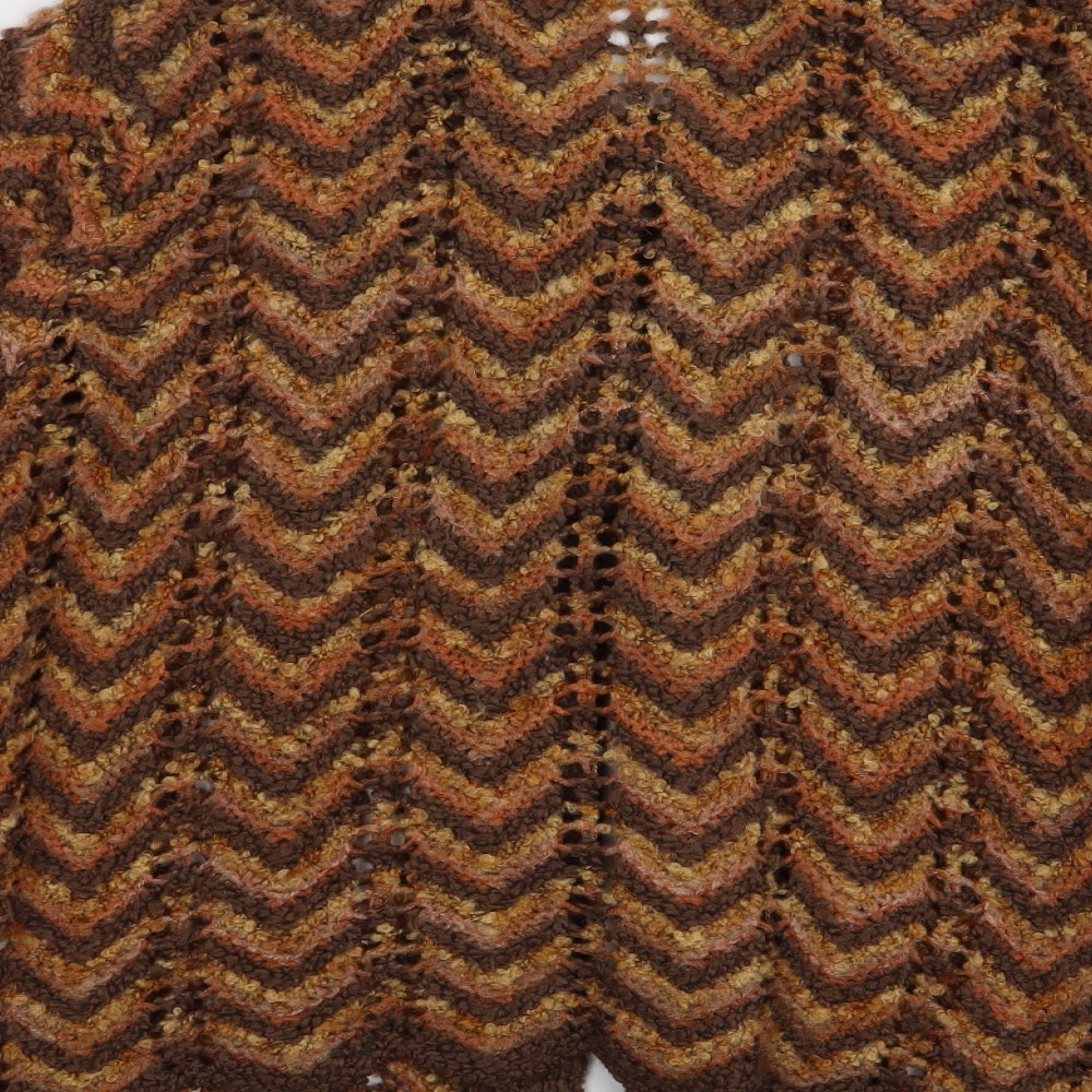 casamia Womens Multicoloured Geometric  Cardigan Jumper Size S