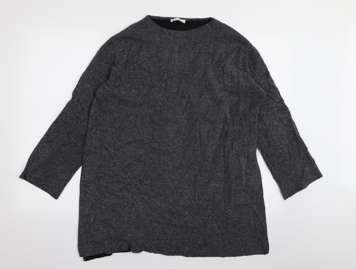 Zara Womens Grey   Pullover Jumper Size M