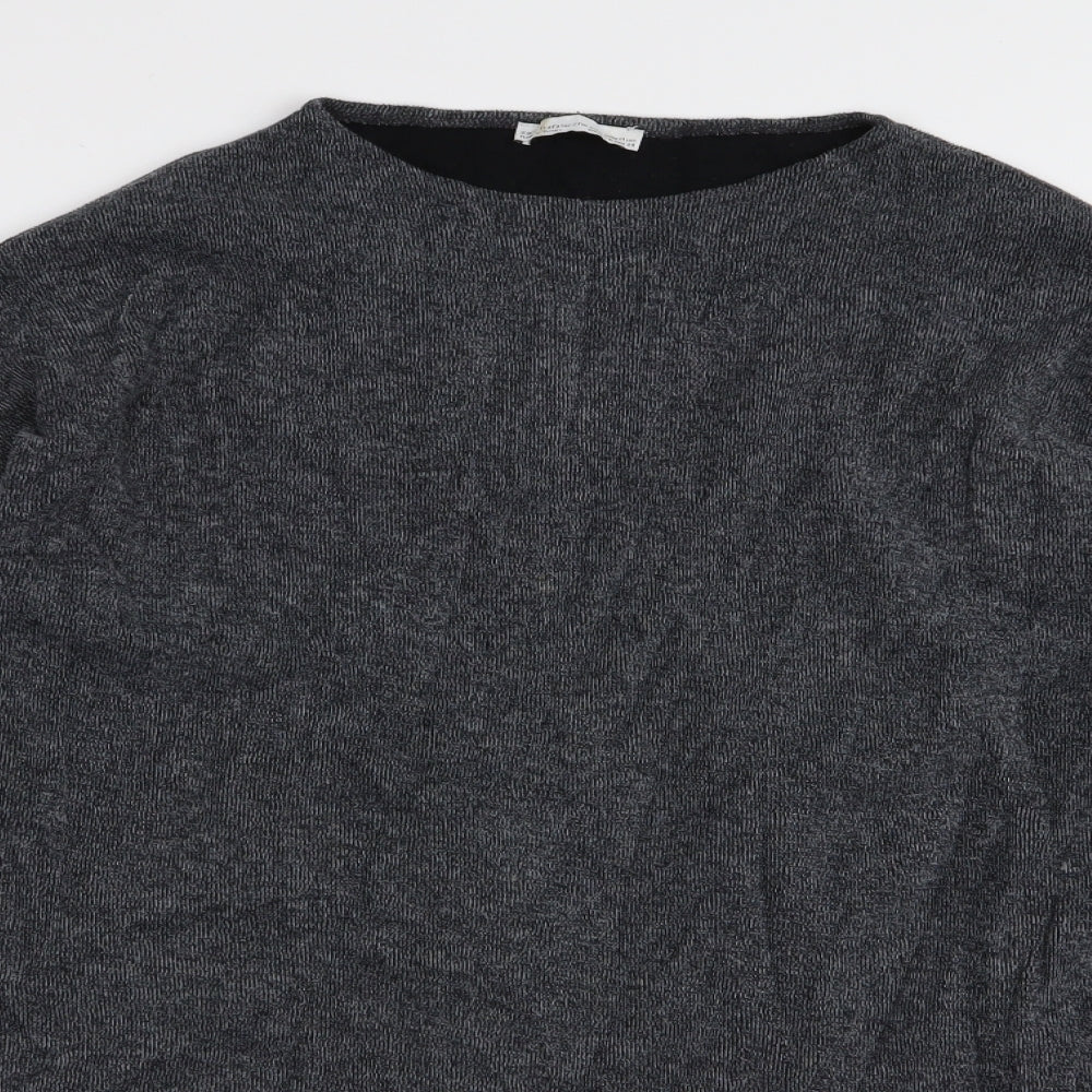 Zara Womens Grey   Pullover Jumper Size M