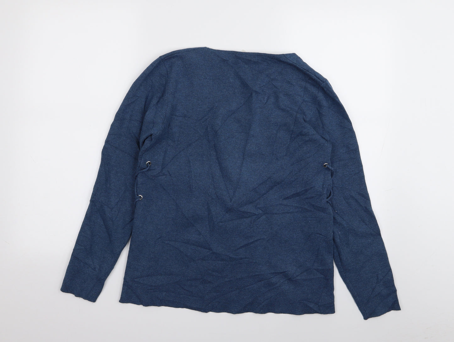 mnode Womens Blue   Pullover Jumper Size M