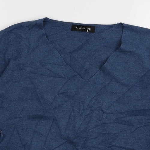mnode Womens Blue   Pullover Jumper Size M
