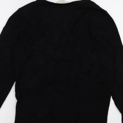 Precis Womens Black   Pullover Jumper Size S