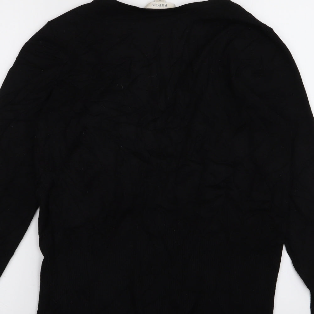 Precis Womens Black   Pullover Jumper Size S