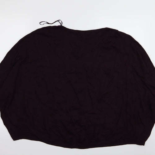 Phase Eight Womens Purple   Pullover Jumper Size L