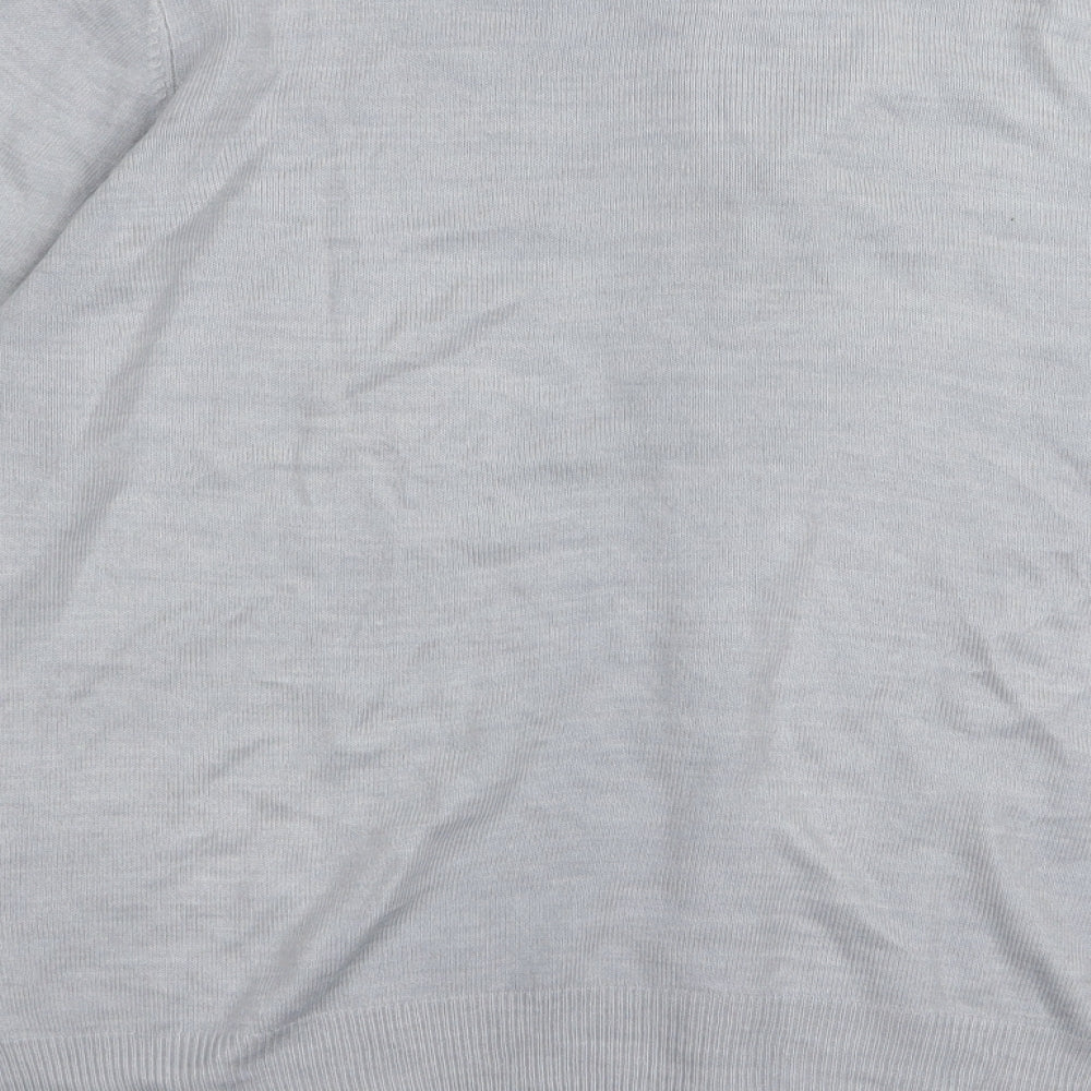 m&s Womens Grey   Cardigan Jumper Size 12