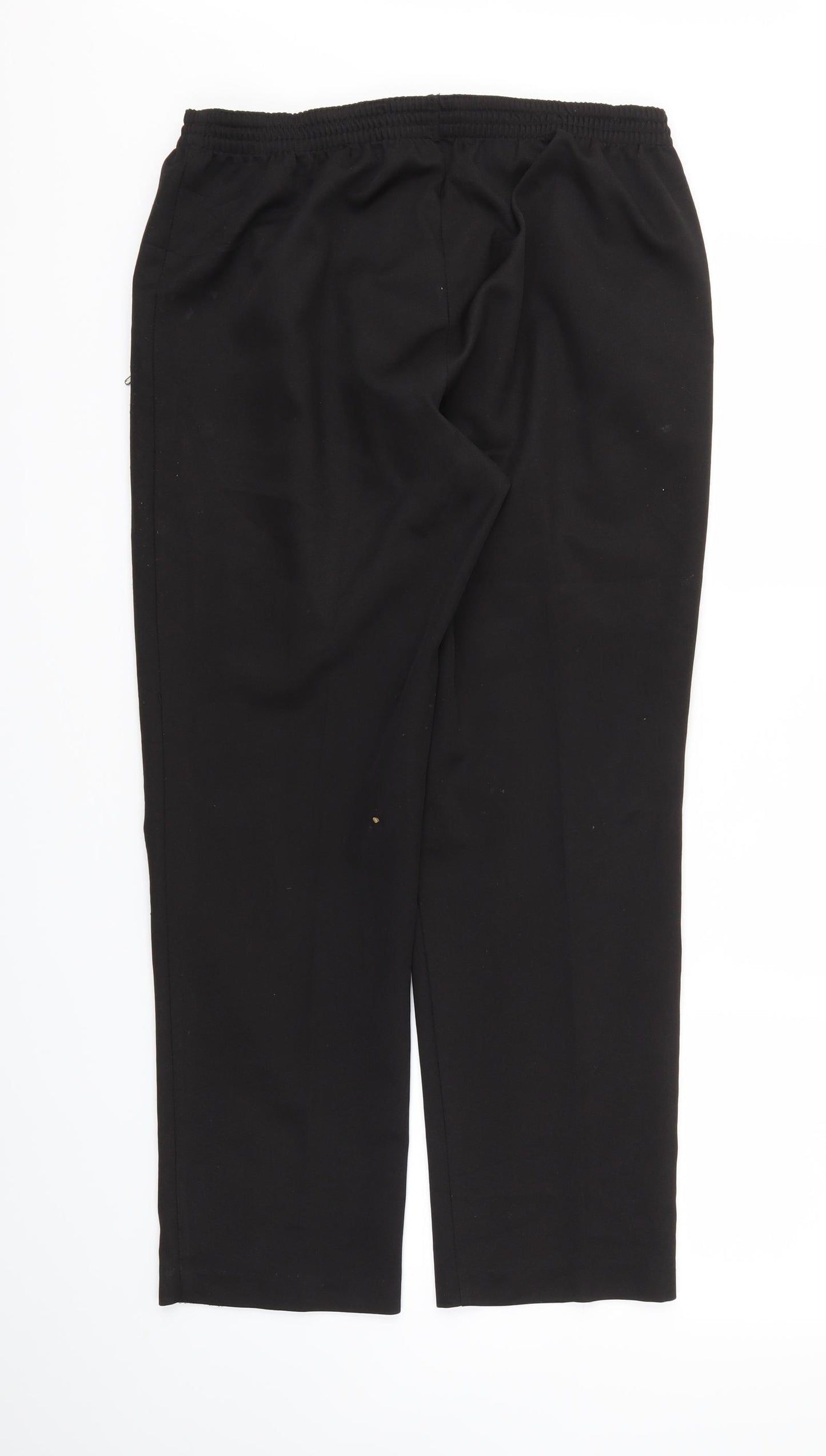 CANDA Womens Black   Trousers  Size 12  - Stretch waistband
