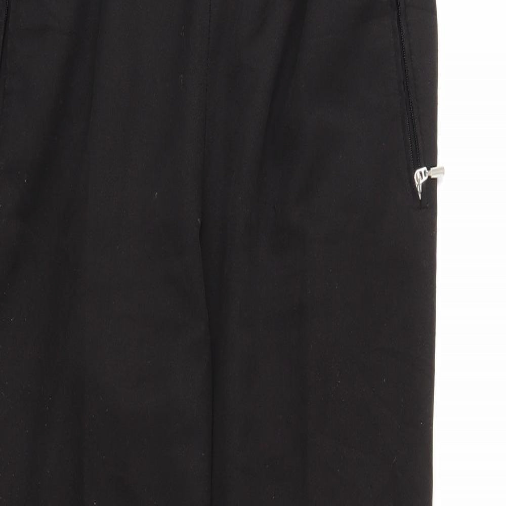 CANDA Womens Black   Trousers  Size 12  - Stretch waistband