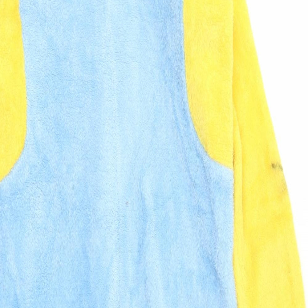 DISPICABLE ME Boys Blue Animal Print   Bodysuit Size 10-11 Years