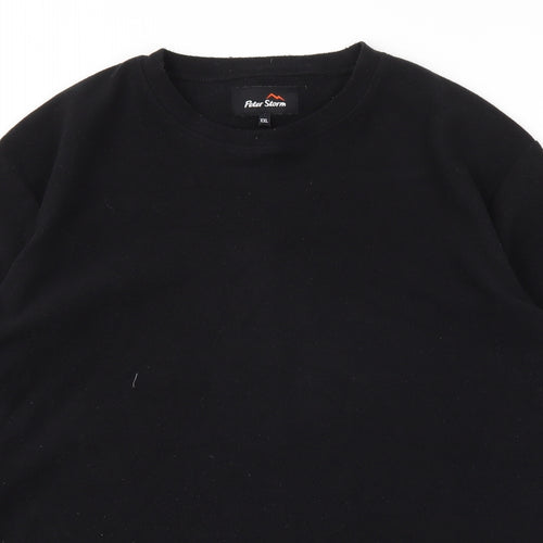 Peter Storm Womens Black   Basic T-Shirt Size 2XL