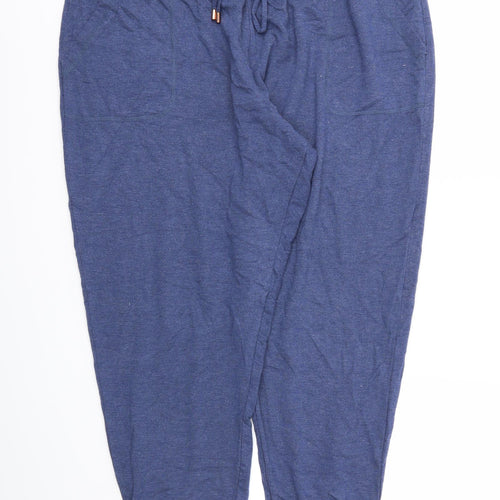 George Mens Blue   Jogger Trousers Size XL L28 in