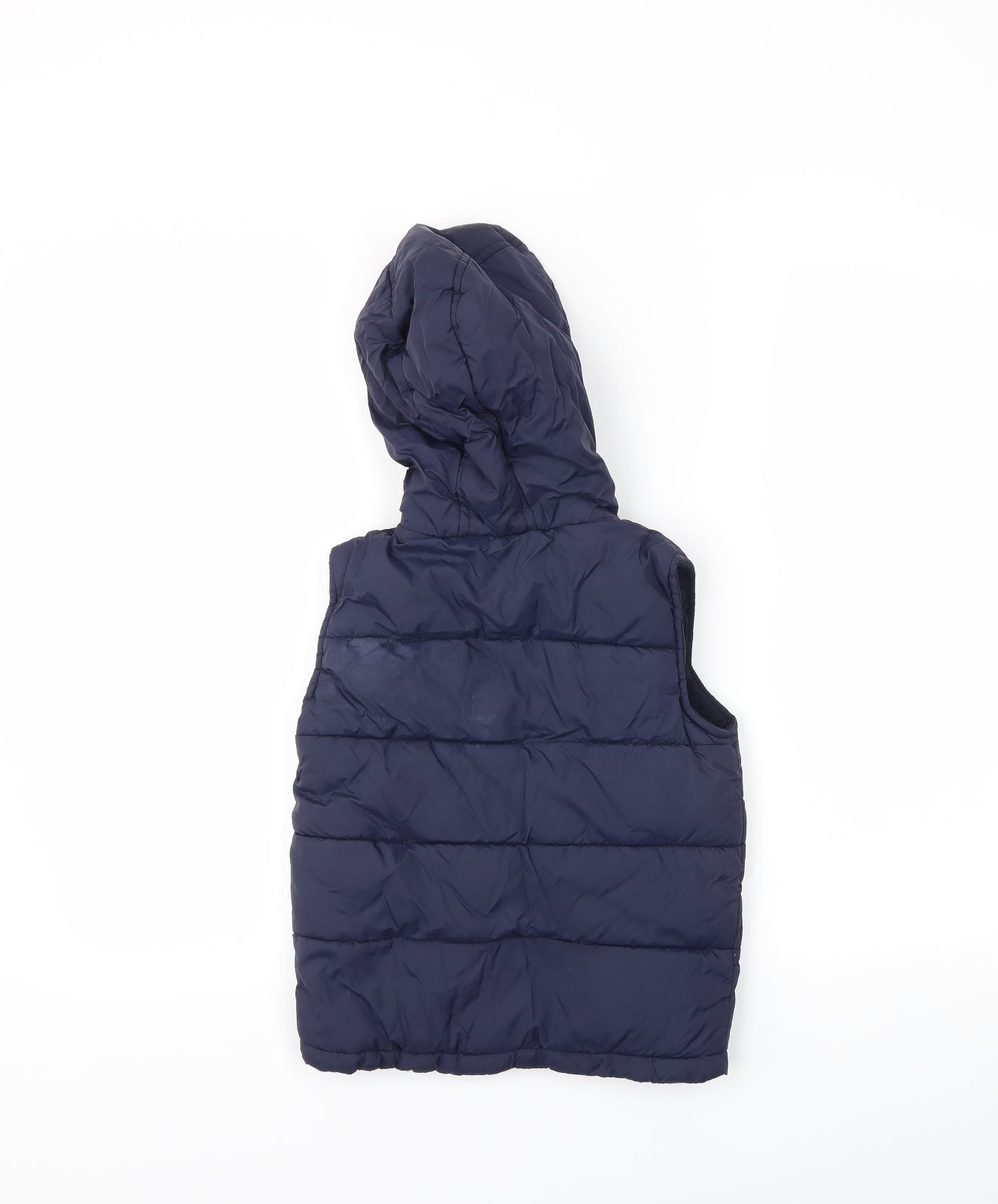Matalan Boys Blue   Basic Coat Coat Size 4-5 Years