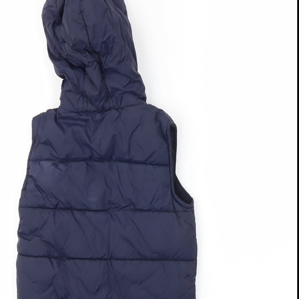 Matalan Boys Blue   Basic Coat Coat Size 4-5 Years