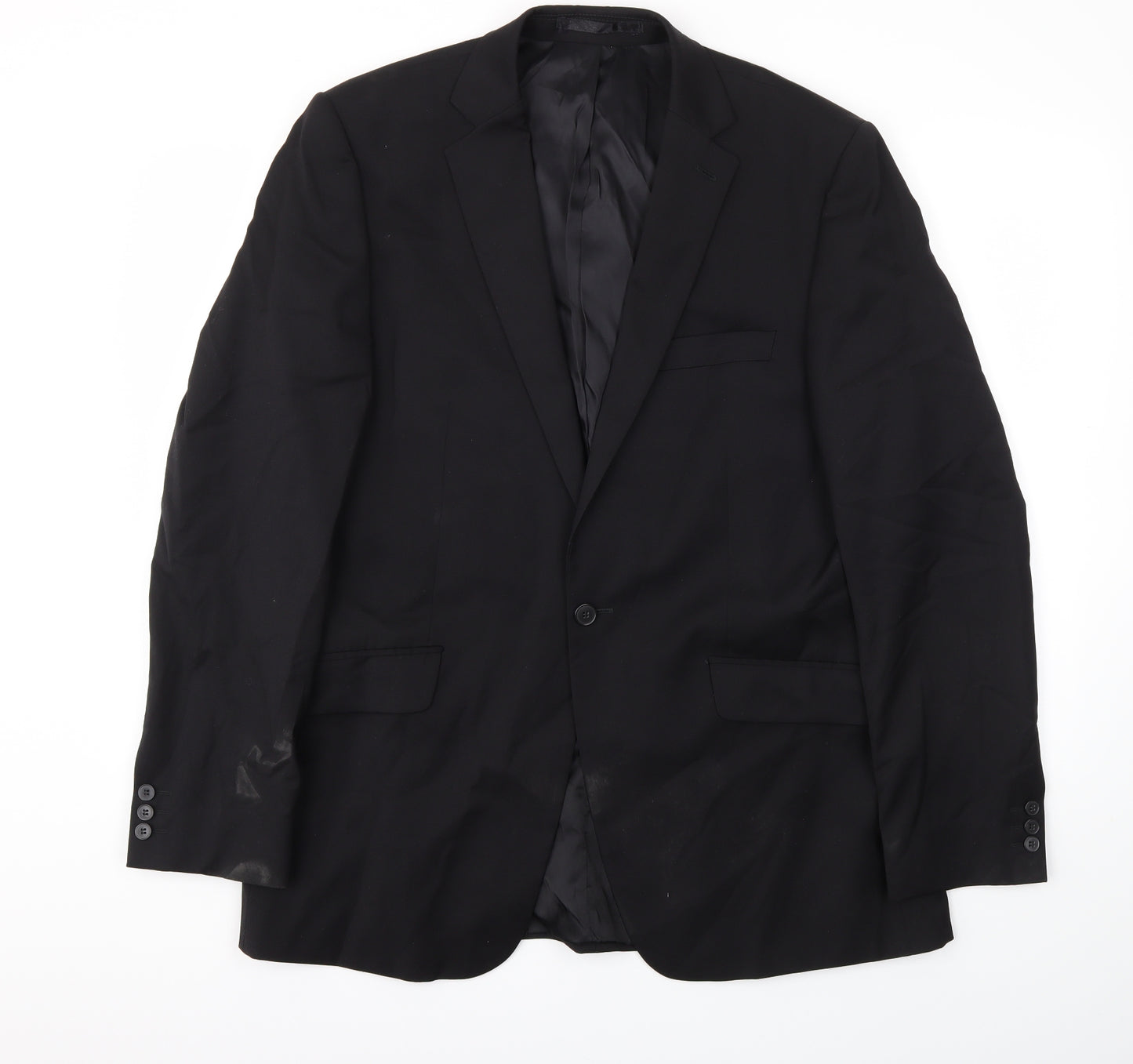 STVDIO Mens Black   Jacket Blazer Size 42