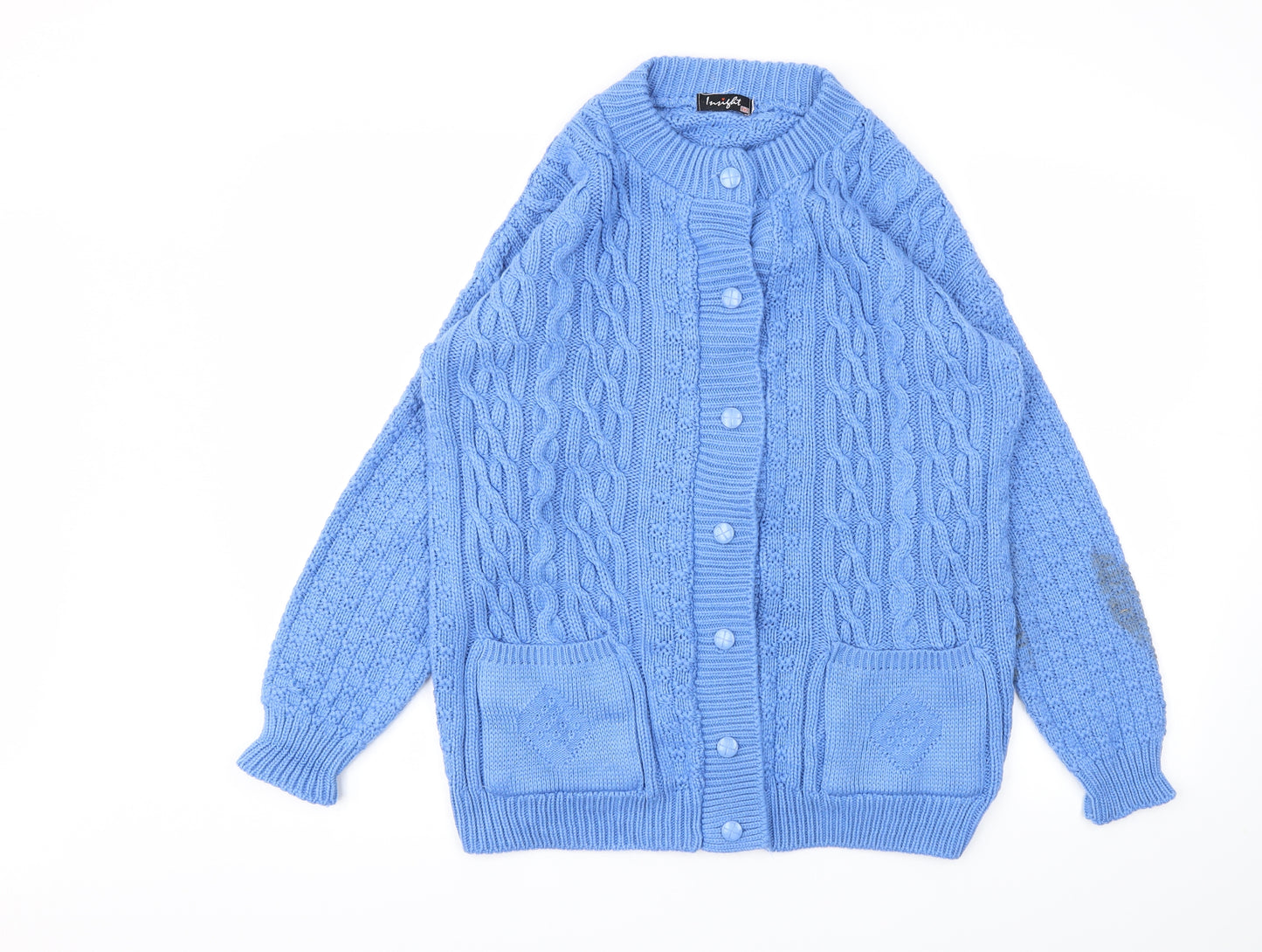 Insight Womens Blue   Cardigan Jumper Size M