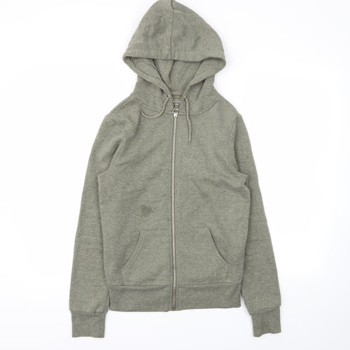 Primark Womens Green   Full Zip Jumper Size 6