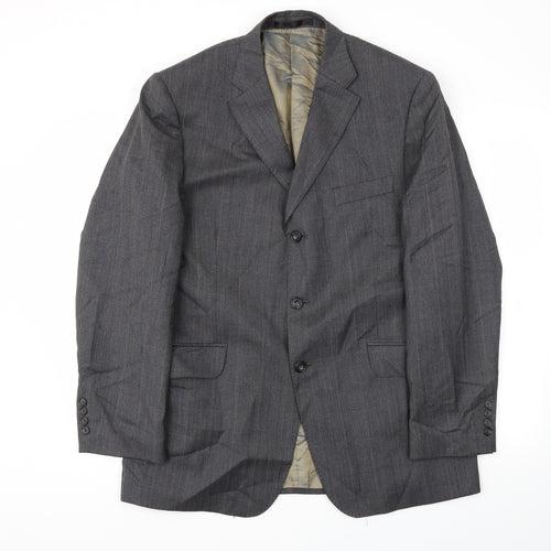 Preworn Mens Grey   Jacket Blazer Size 40