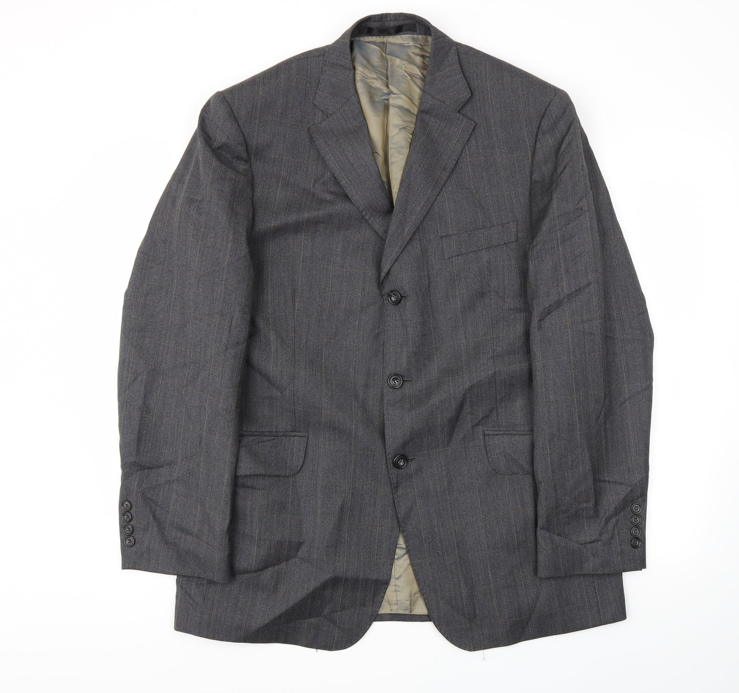 Preworn Mens Grey   Jacket Blazer Size 40
