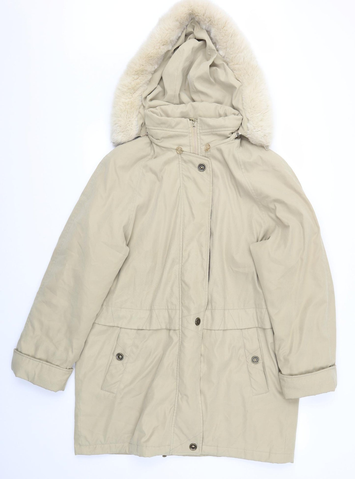 M&S Womens Black   Jacket Coat Size 14