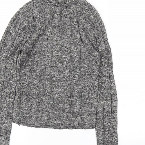 New Look Womens Grey   Basic T-Shirt Size 8