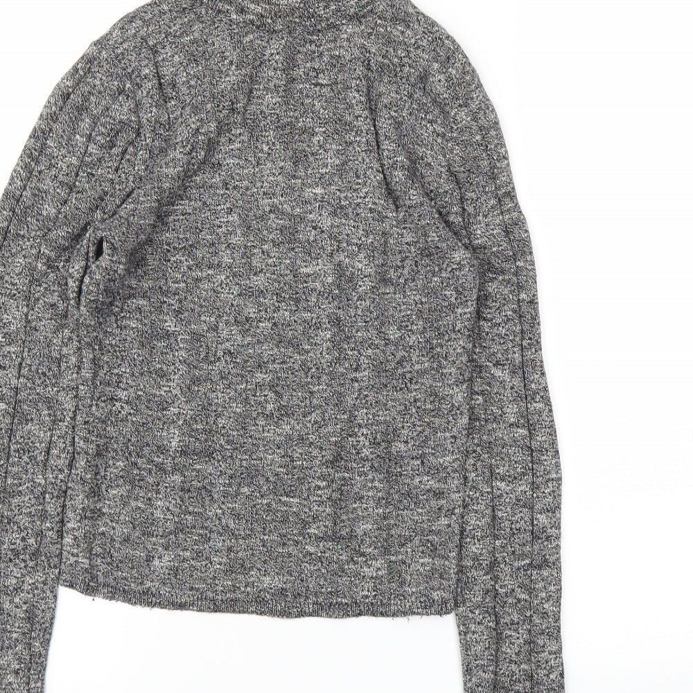 New Look Womens Grey   Basic T-Shirt Size 8
