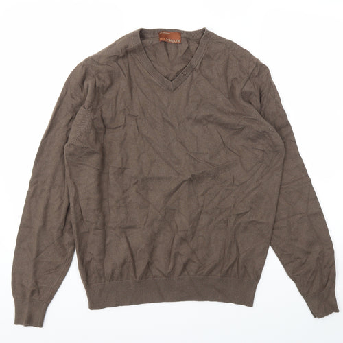 M&S Mens Brown   Pullover Sweatshirt Size M