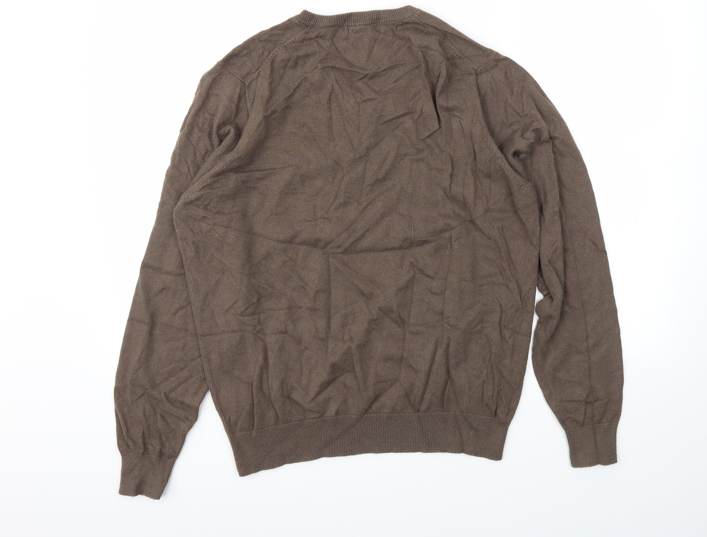 M&S Mens Brown   Pullover Sweatshirt Size M