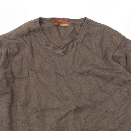 M&S Mens Brown   Pullover Sweatshirt Size M