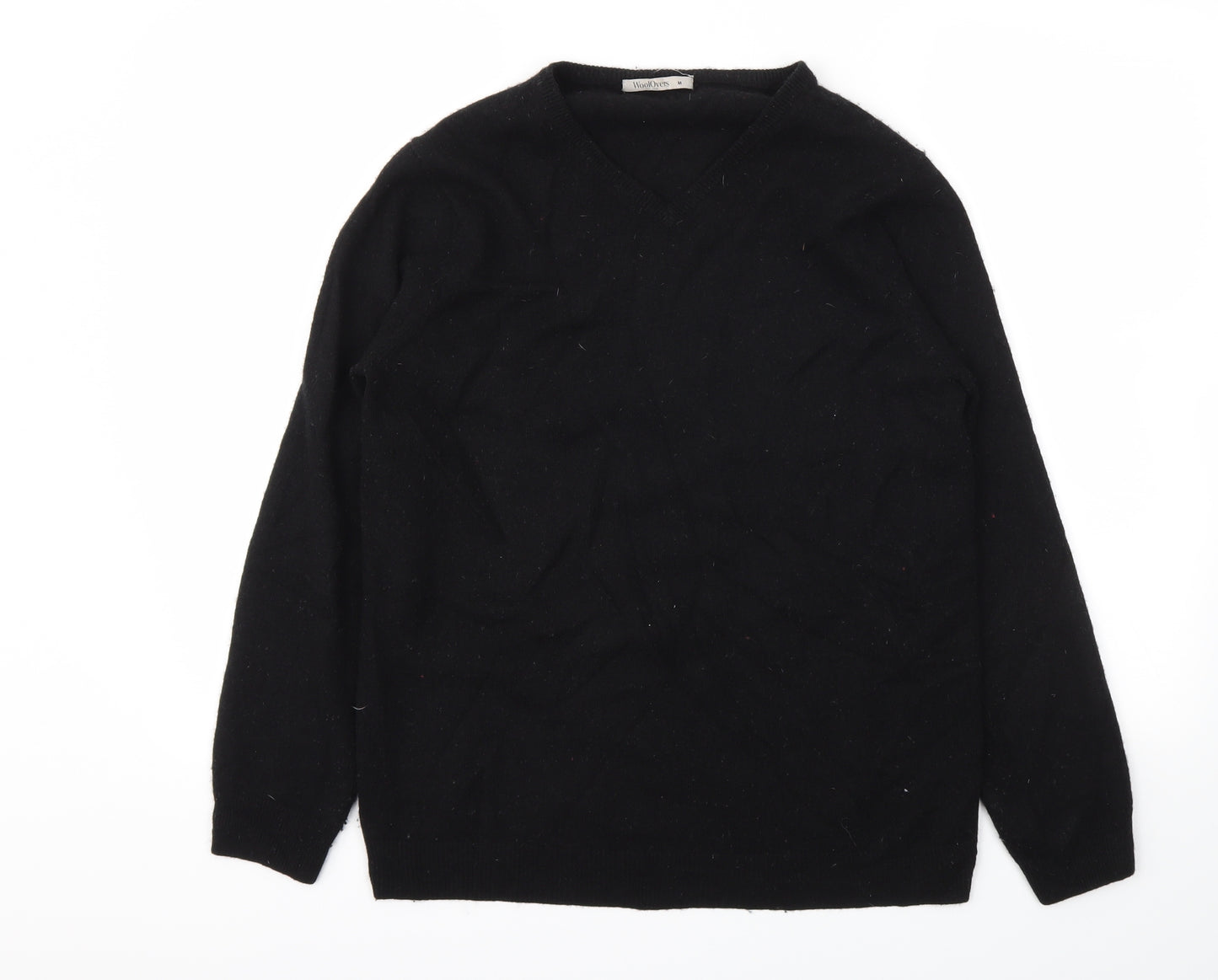 Woolovers Mens Black   Pullover Sweatshirt Size M