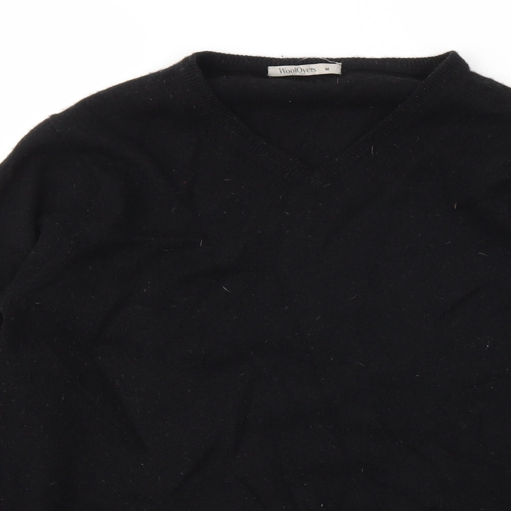 Woolovers Mens Black   Pullover Sweatshirt Size M