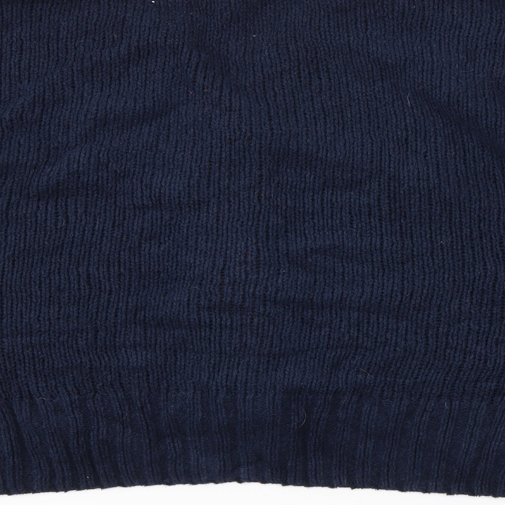 M&S Womens Blue   Cardigan Jumper Size L