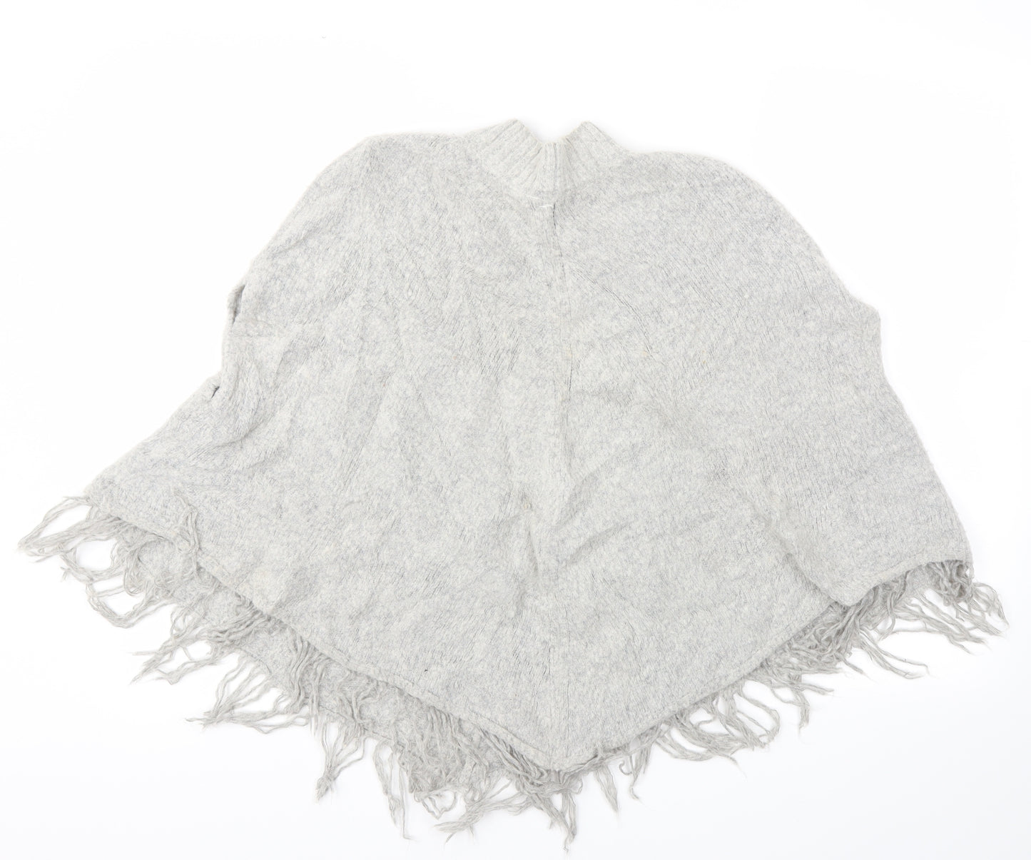 YD Girls Grey   Cape Jumper Size 8-9 Years
