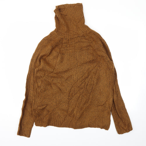 M&S Womens Brown   Pullover Jumper Size S