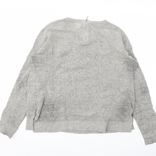 Papaya Womens Grey   Pullover Jumper Size M