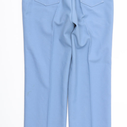 St Micahel Womens Blue   Trousers  Size 16 L29 in