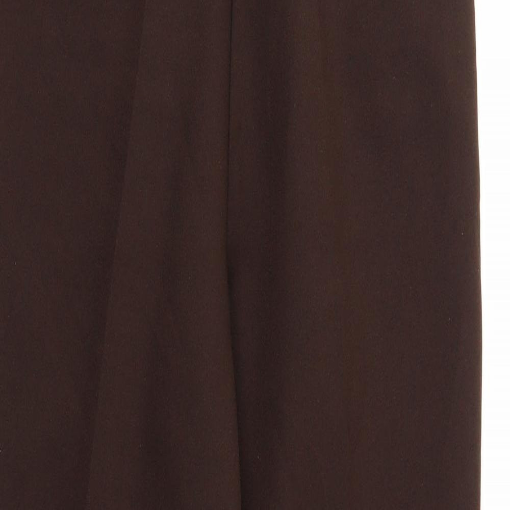Saika Womens Brown   Trousers  Size 14 L27 in
