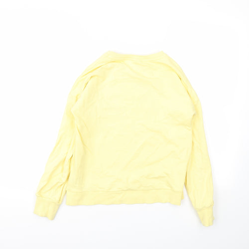 F&F Girls Yellow   Pullover Jumper Size 11-12 Years