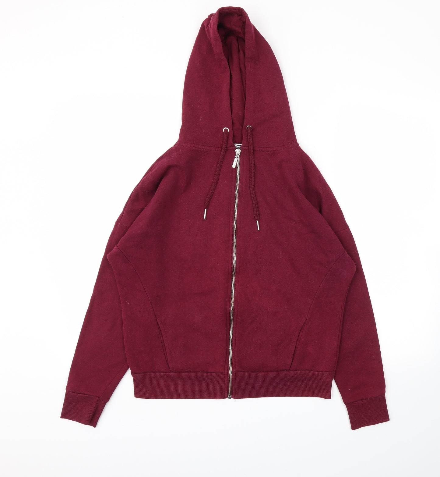 Primark Womens Red   Full Zip Hoodie Size 12