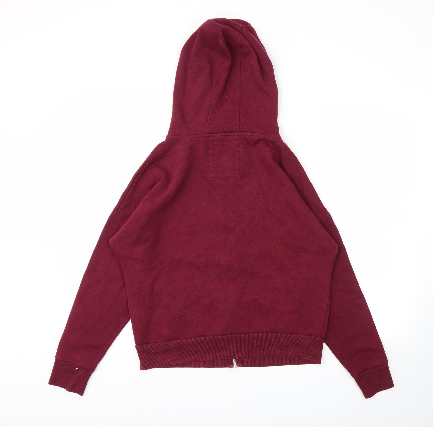 Primark Womens Red   Full Zip Hoodie Size 12