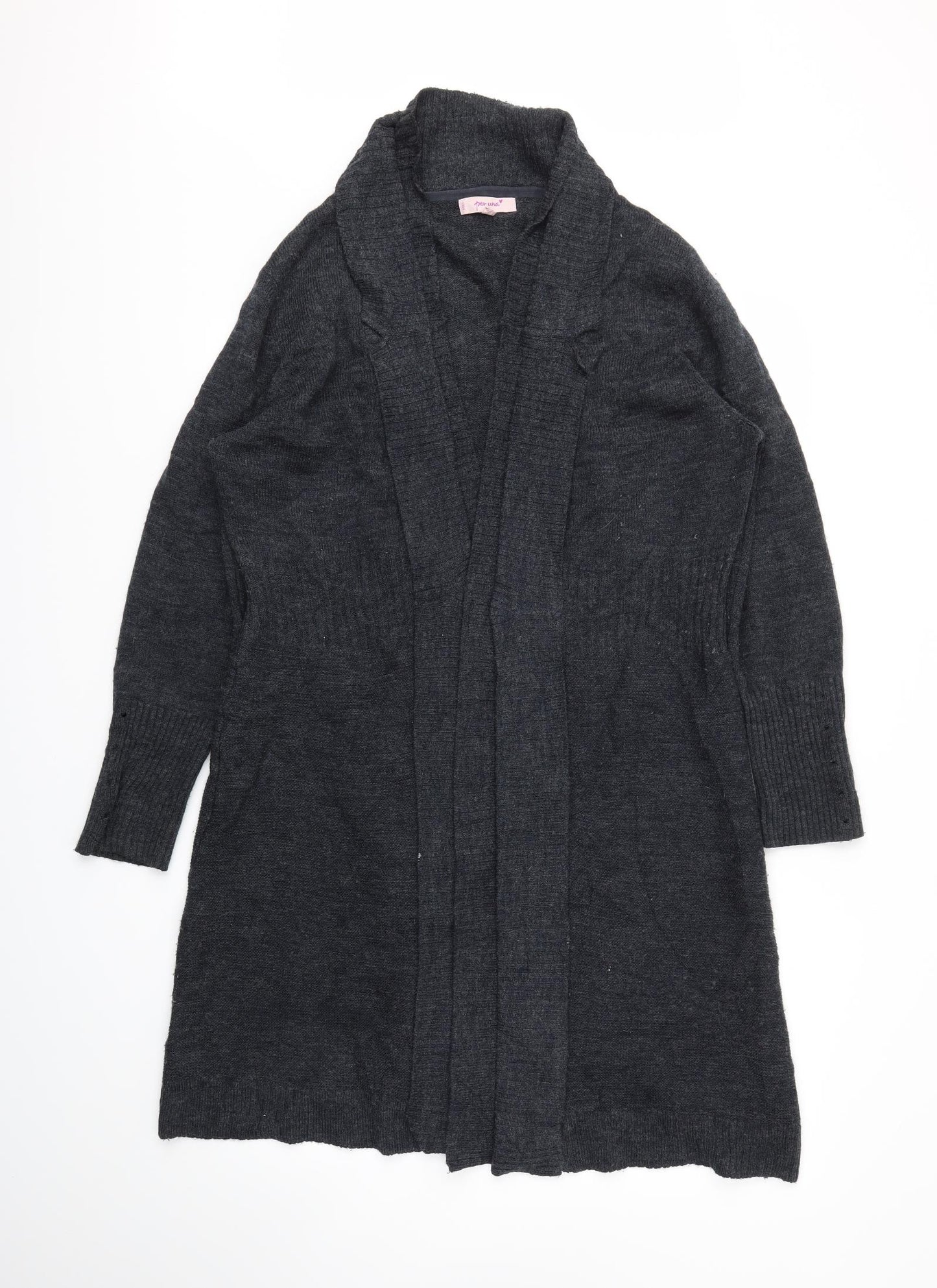 Per Una Womens Blue   Cardigan Jumper Size L