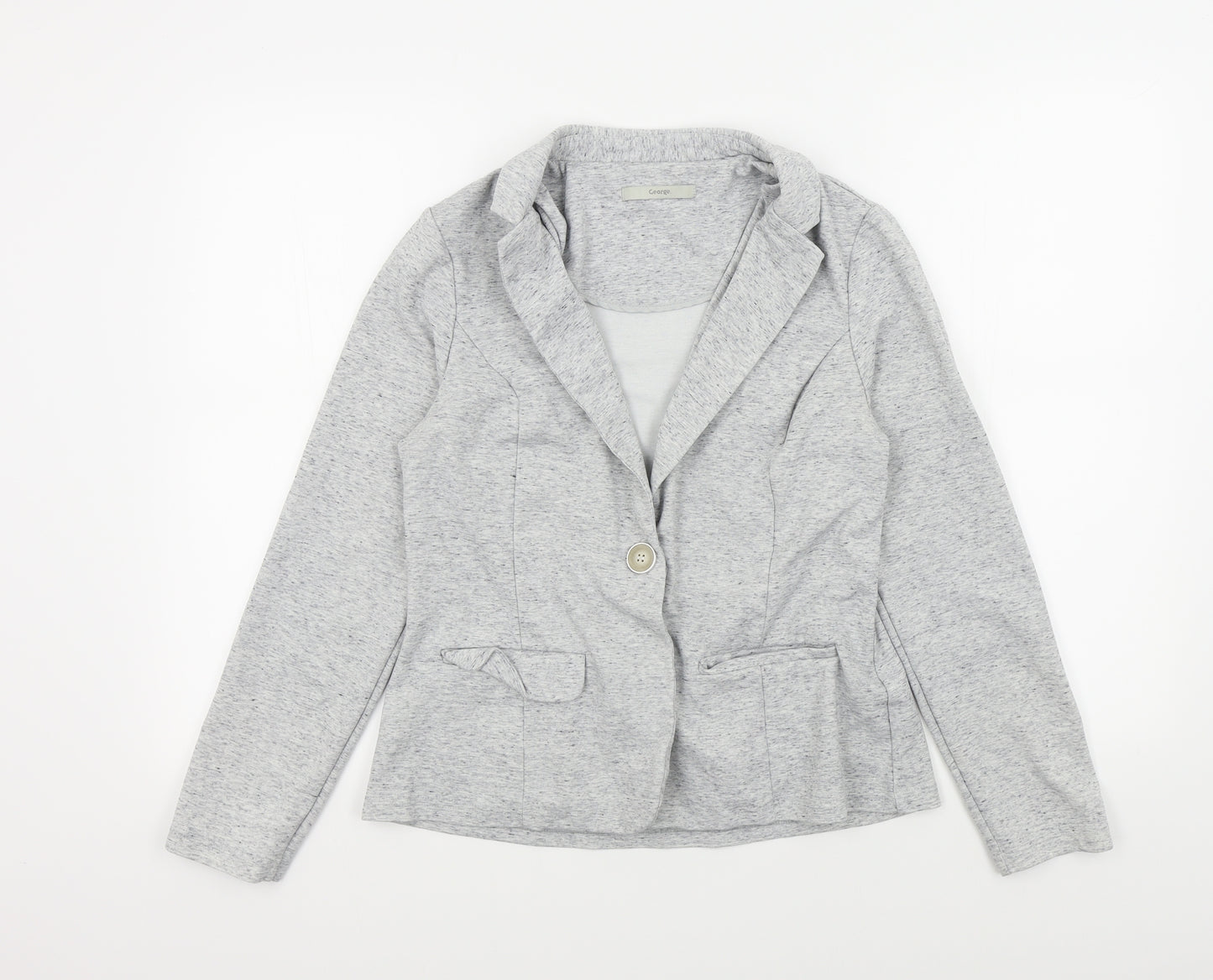 George Womens Grey   Jacket Poncho Size 14