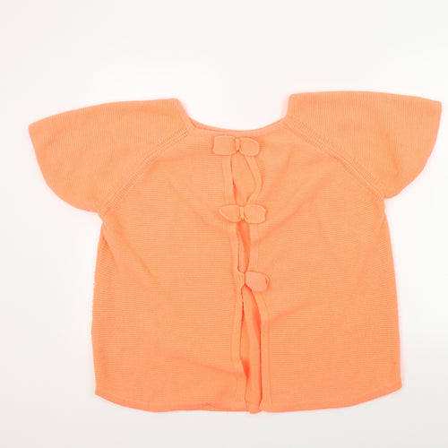 George Womens Orange   Pullover Jumper Size 20