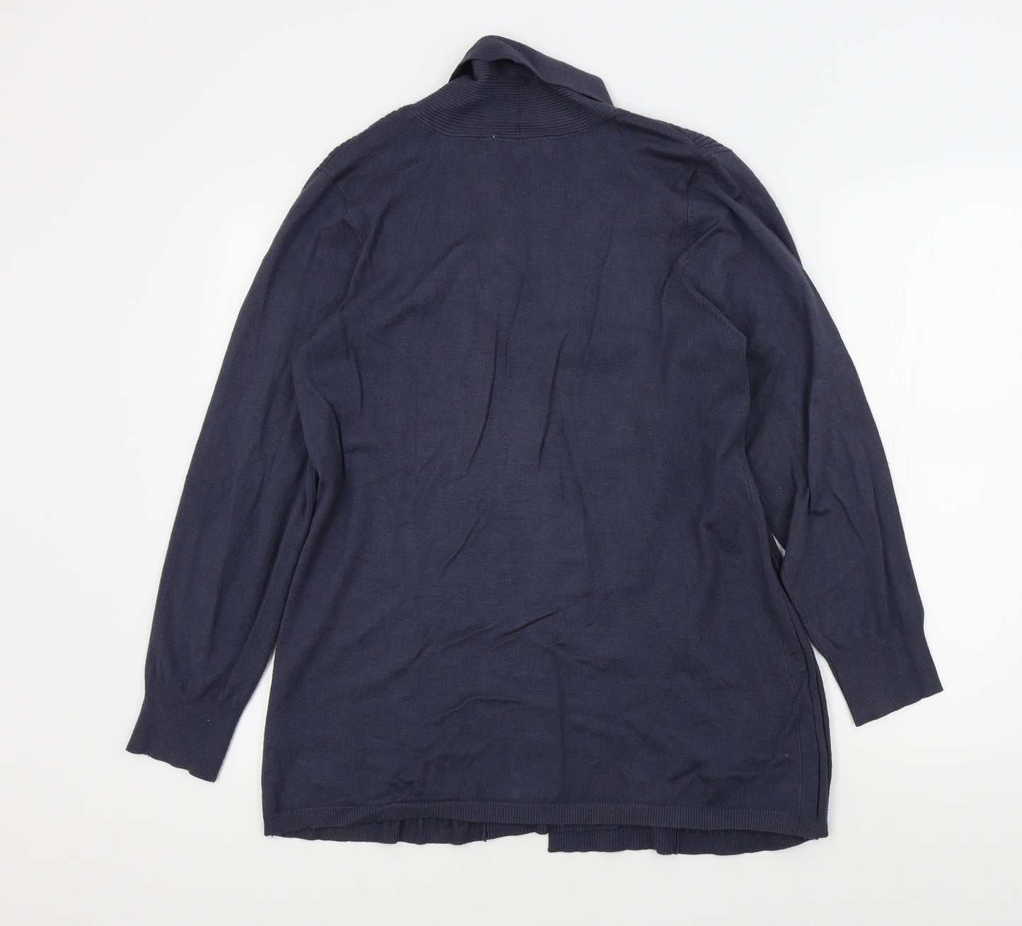 Nutmeg Womens Blue   Cardigan Jumper Size 18