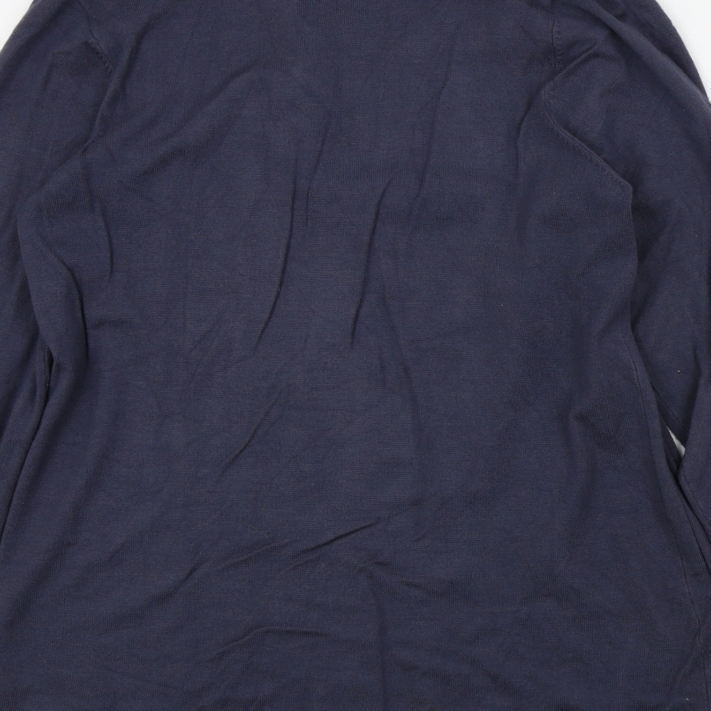 Nutmeg Womens Blue   Cardigan Jumper Size 18