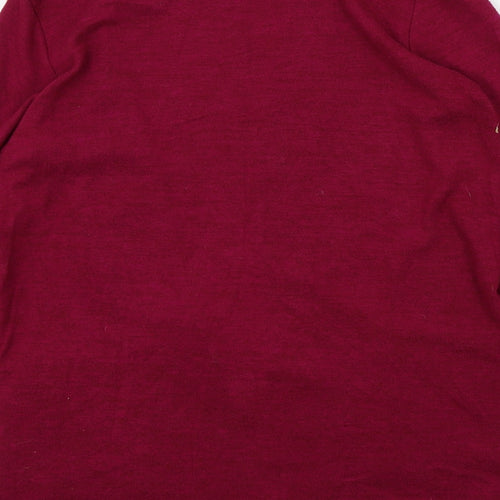 Nutmeg Womens Pink   Cardigan Jumper Size 14