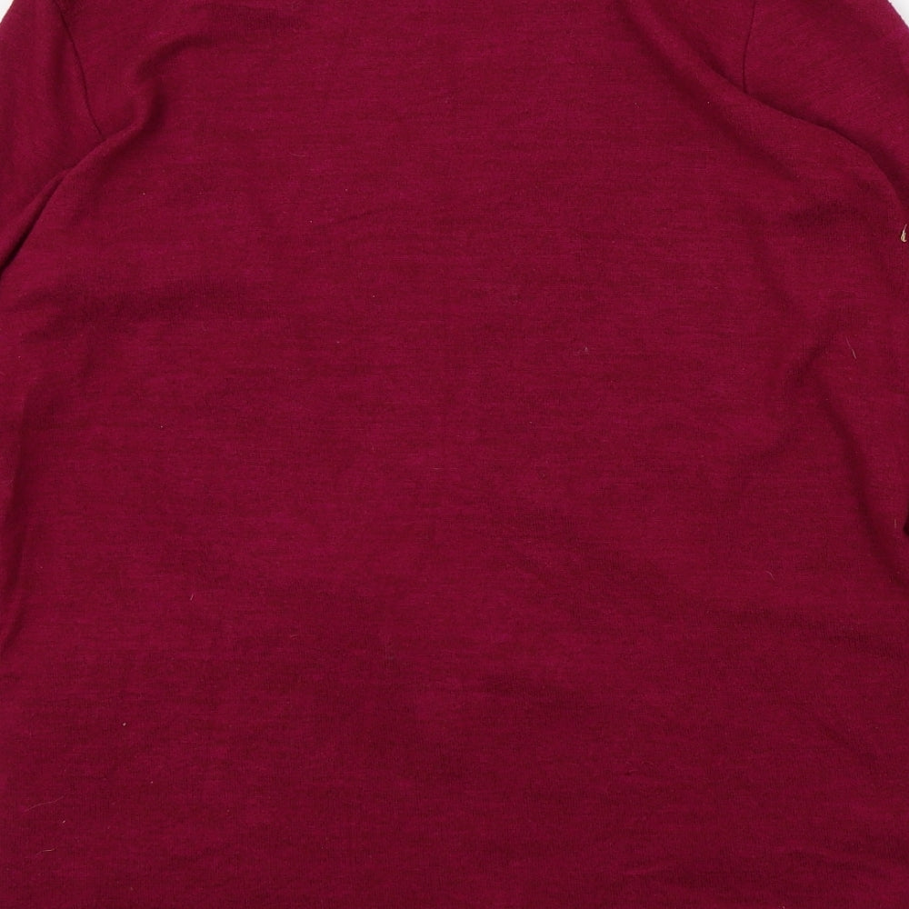 Nutmeg Womens Pink   Cardigan Jumper Size 14