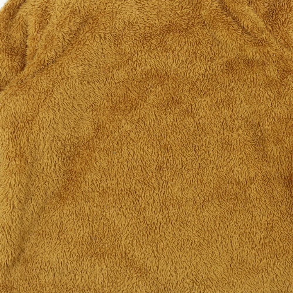 George Girls Brown Colourblock  Top Pyjama Top Size 10 Years  - Pudsey Bear