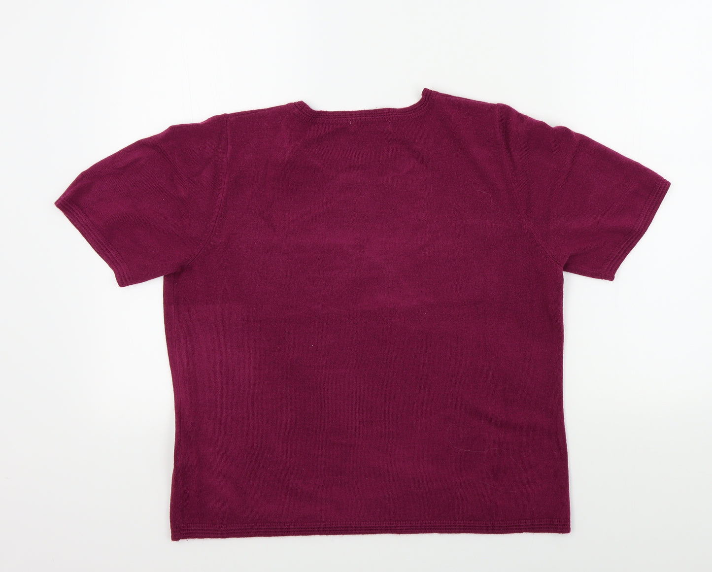 M&S Womens Pink   Pullover Jumper Size 14