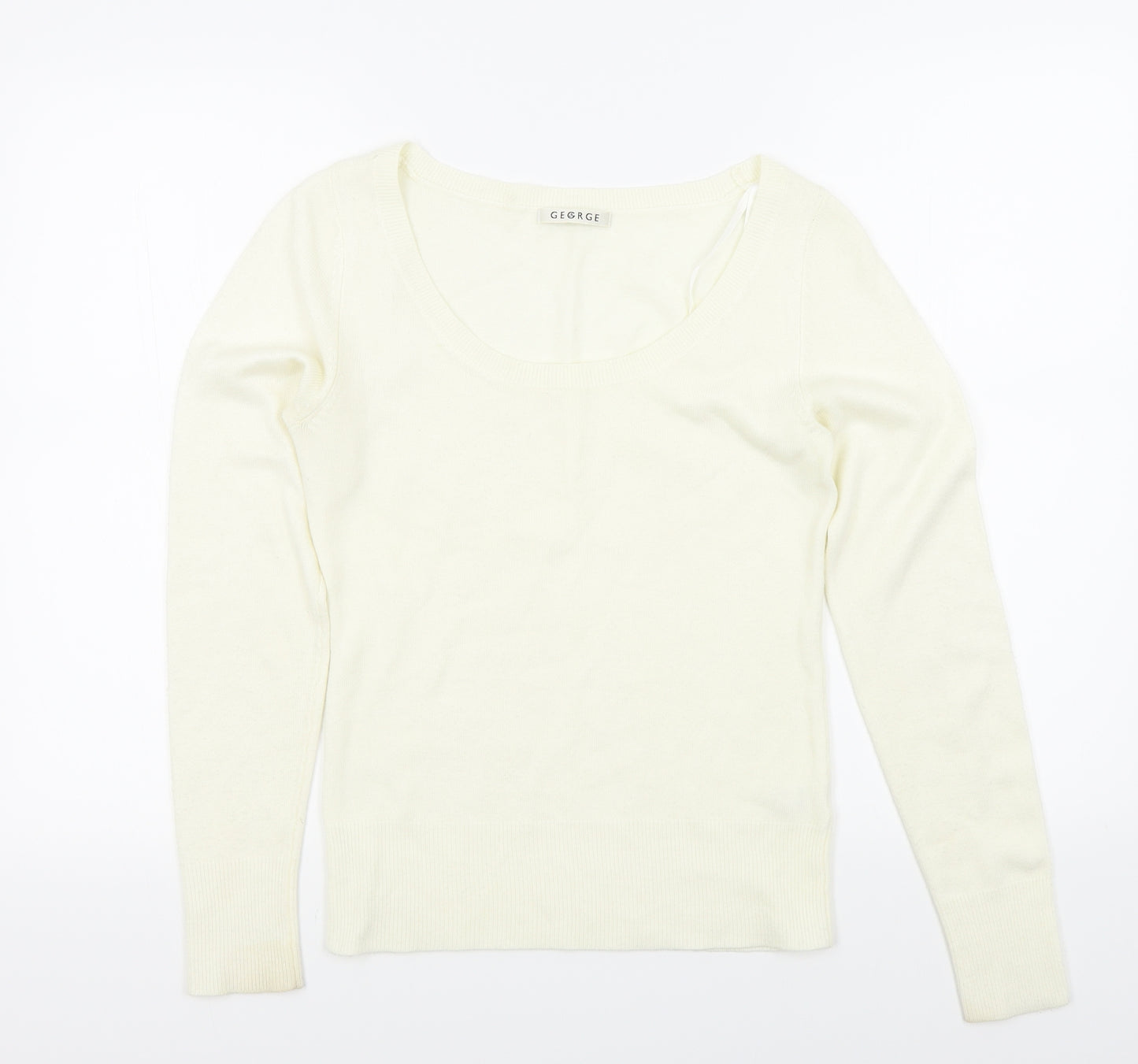 George Womens Beige   Pullover Jumper Size 8
