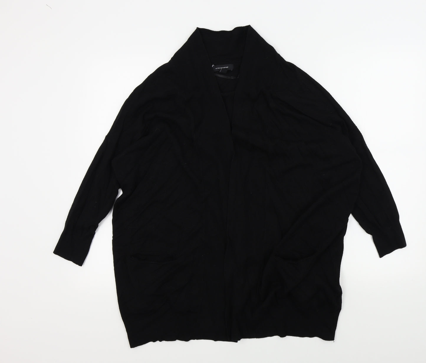 Primark Womens Black   Cardigan Jumper Size 12