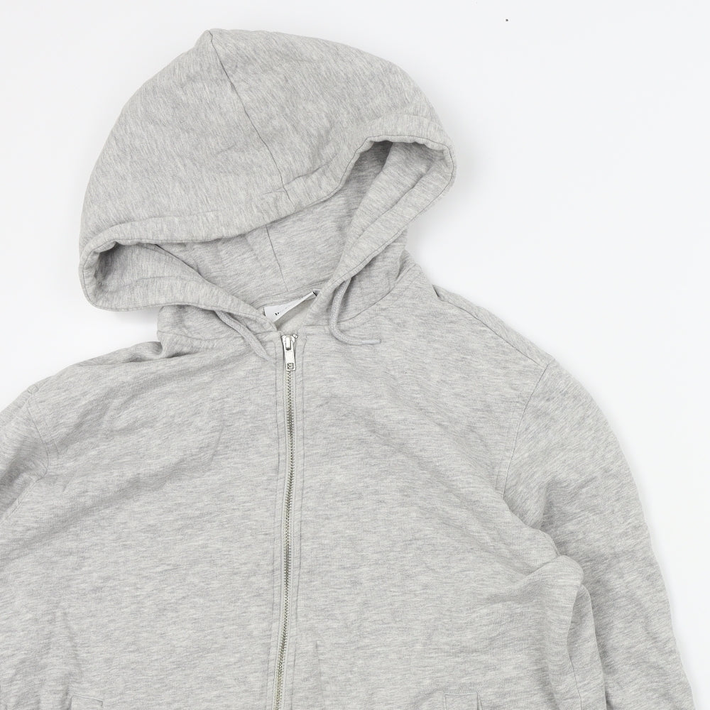 Weekday Mens Grey   Full Zip Jumper Size L